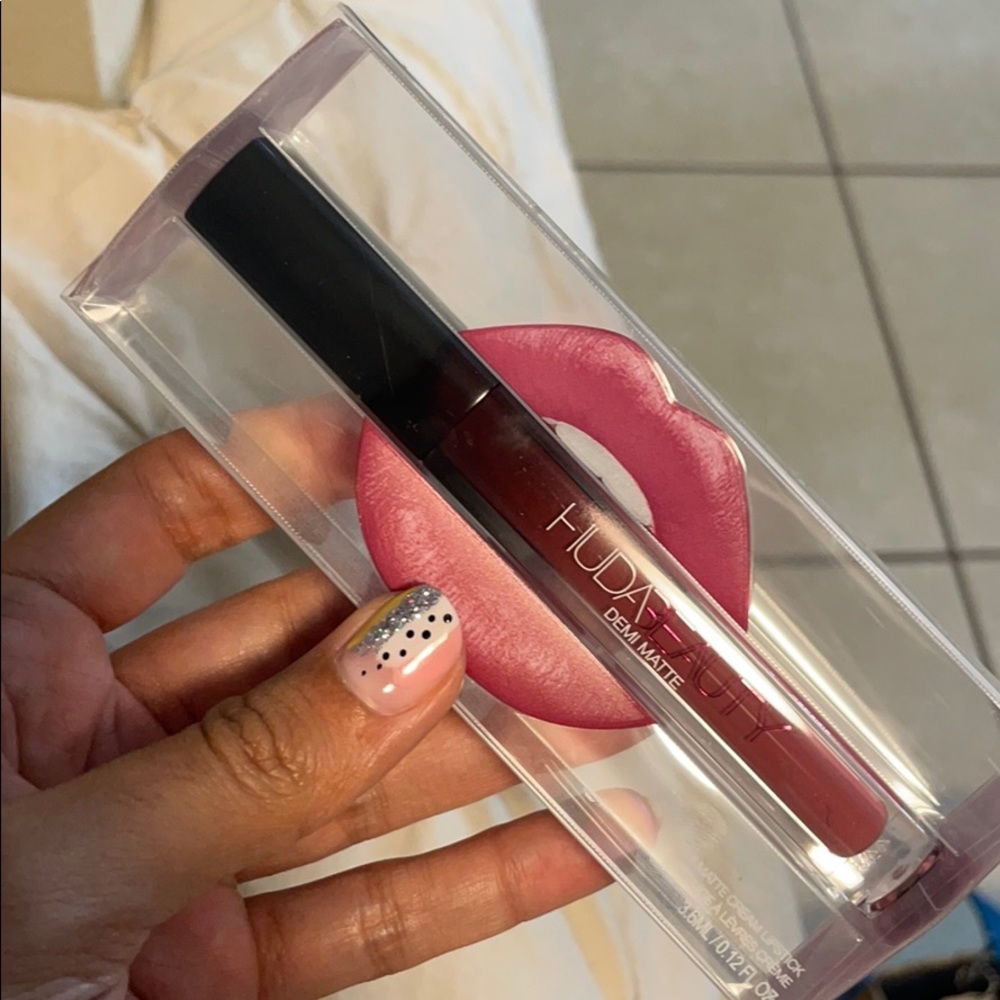 New/Sealed Huda Demi Matte Cream Lipstick